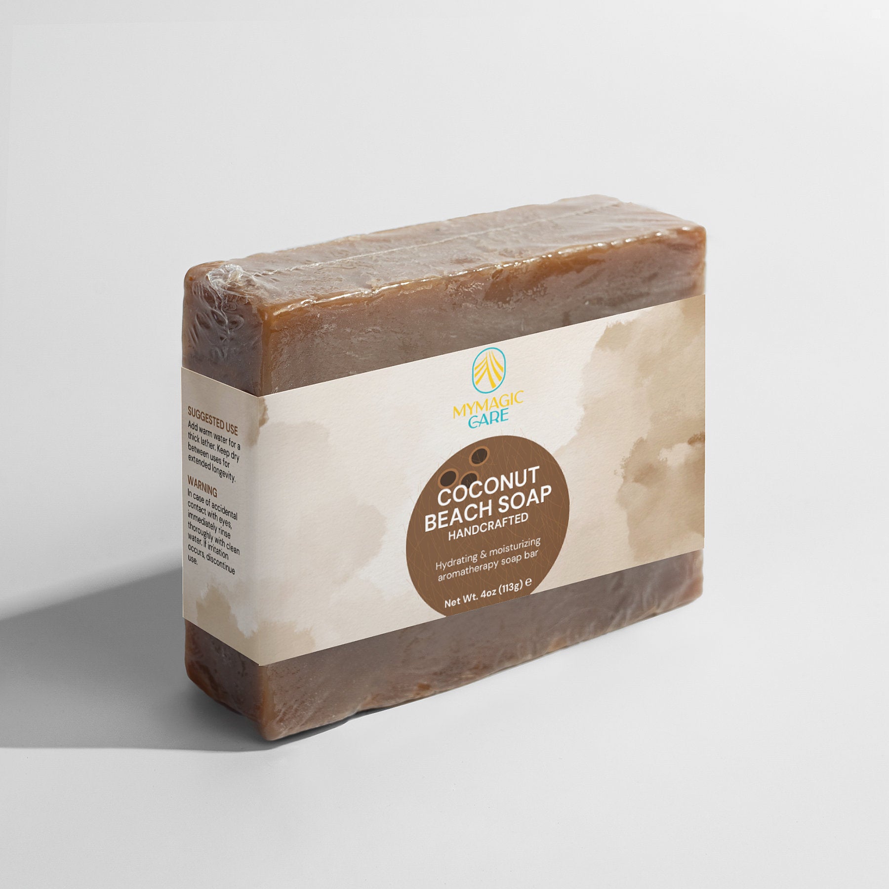 Magic Coconut Beach Soap (2 bars) - MyMagic Care