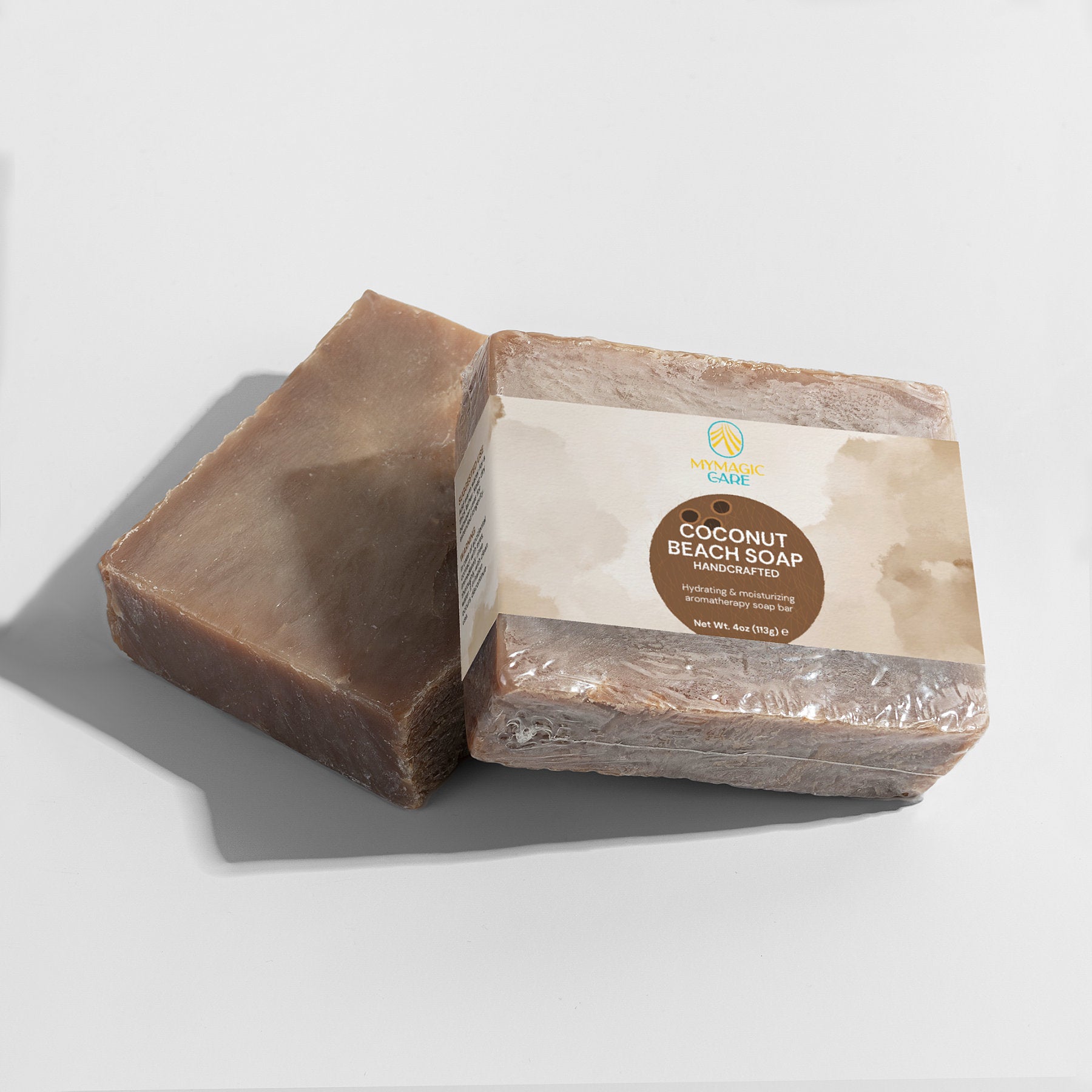 Magic Coconut Beach Soap (2 bars) - MyMagic Care