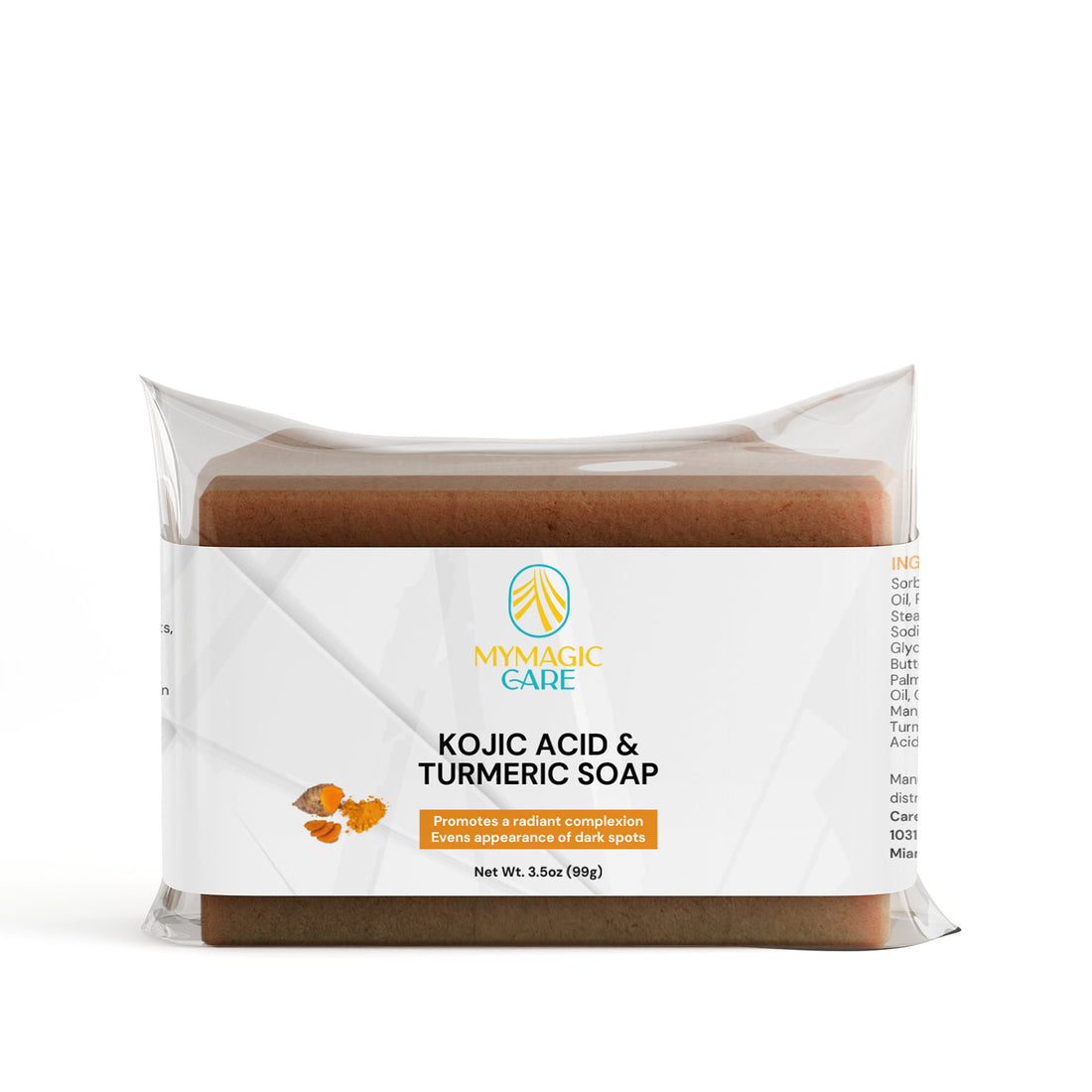 Kojic Acid & Turmeric Soap - MyMagic Care