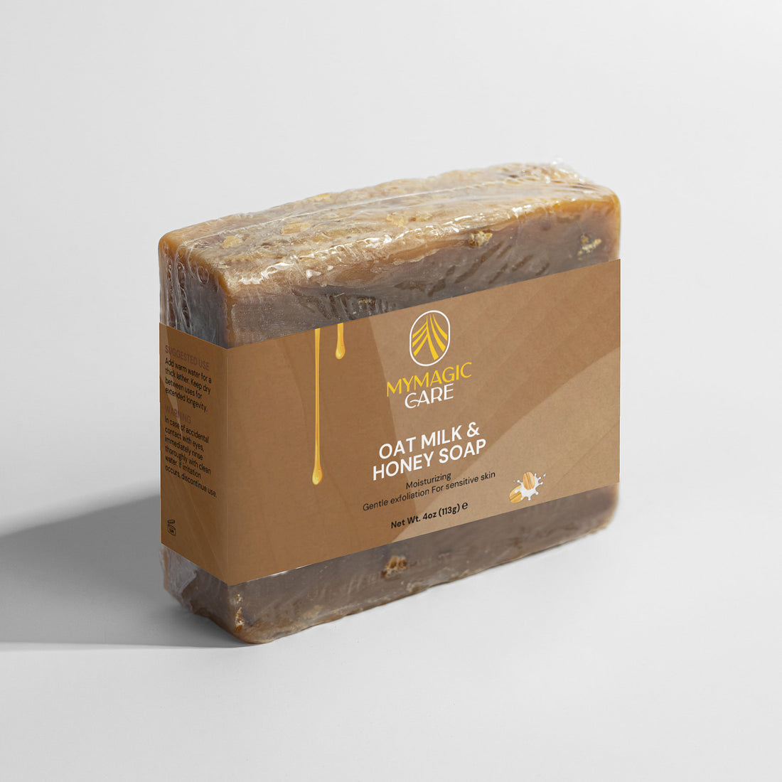 Our Magic Oat Milk Honey Soap (2 bars) - MyMagic Care